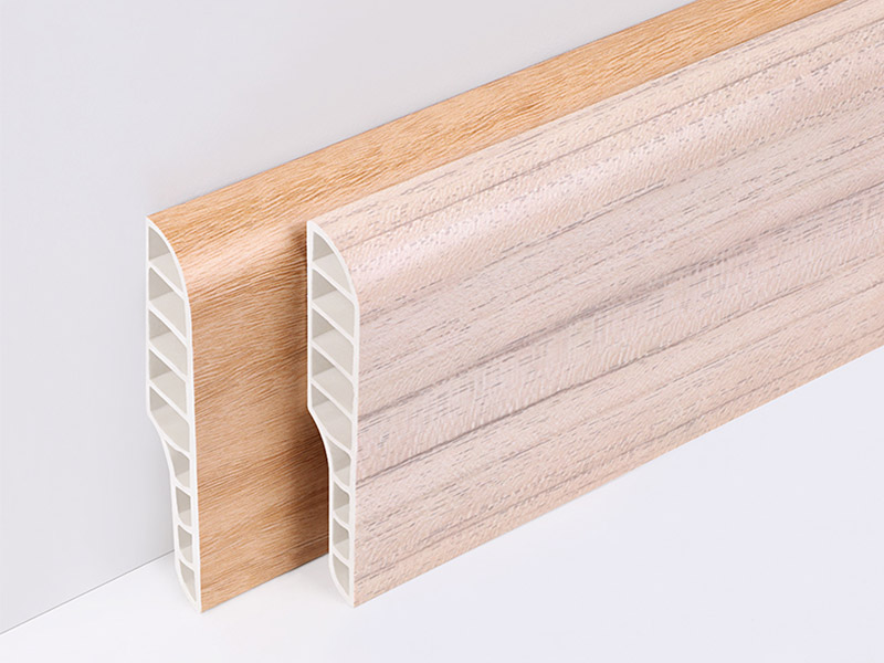 75 * 15 mm PVC-Bleistift-Sockelleiste