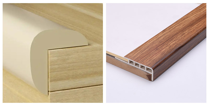 Unterschied zwischen Bullnose und Stair Nose