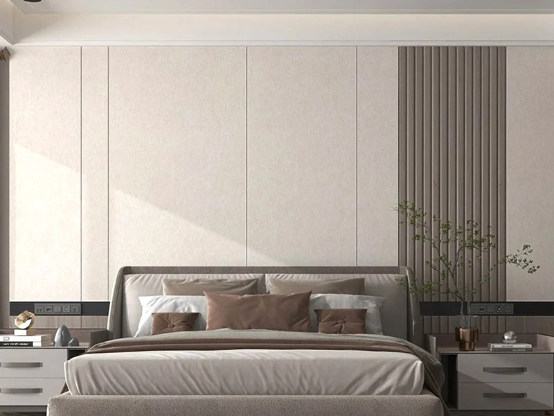 Was sind Wandpaneele aus Stoffimitat?