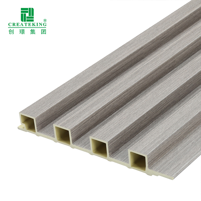 China Hersteller Heißer Verkauf Holz Textur Oberfläche Innen WPC Wandpaneel