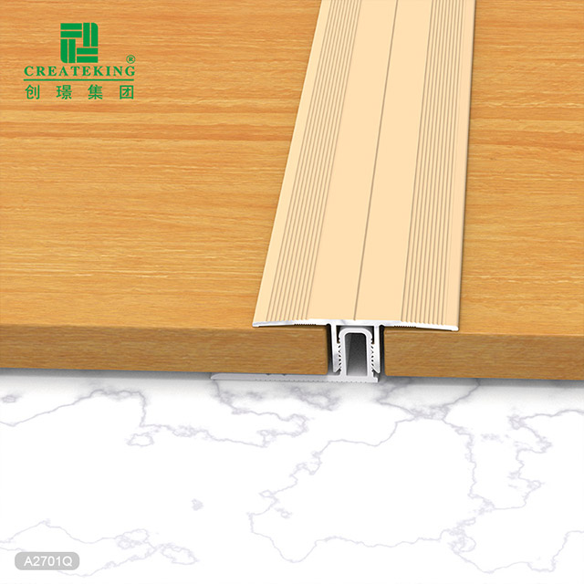 12x38mm anschraubbares Aluminium-Bodenübergangsprofil