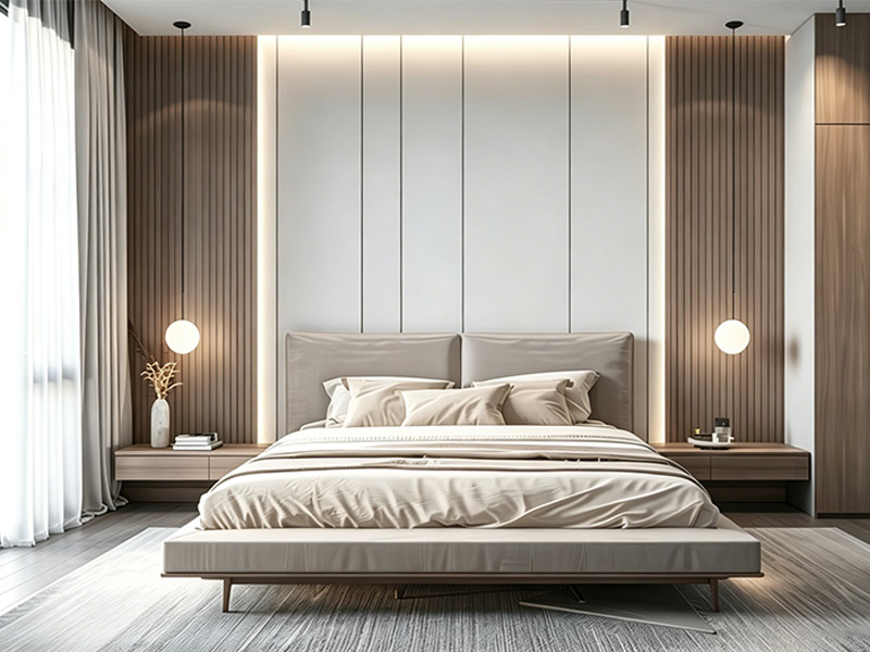 Soll ich mein Schlafzimmer vertäfeln?