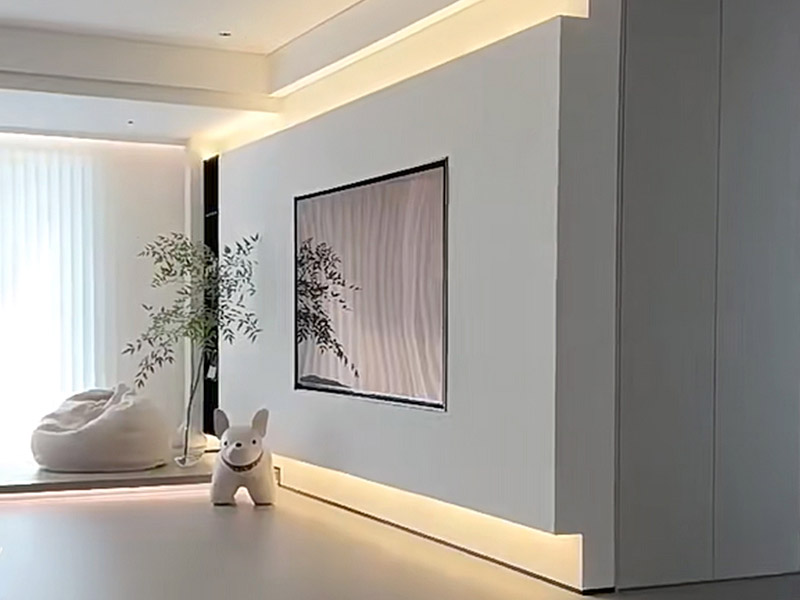 Schattenfugen-Sockel im Vergleich zu eingelassenen Sockelleisten