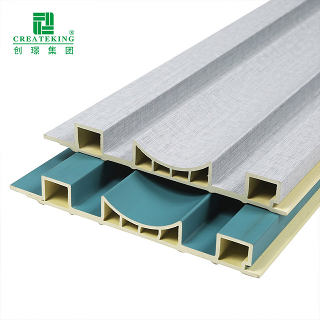 158 * 19 mm geriffelte PVC-Platte