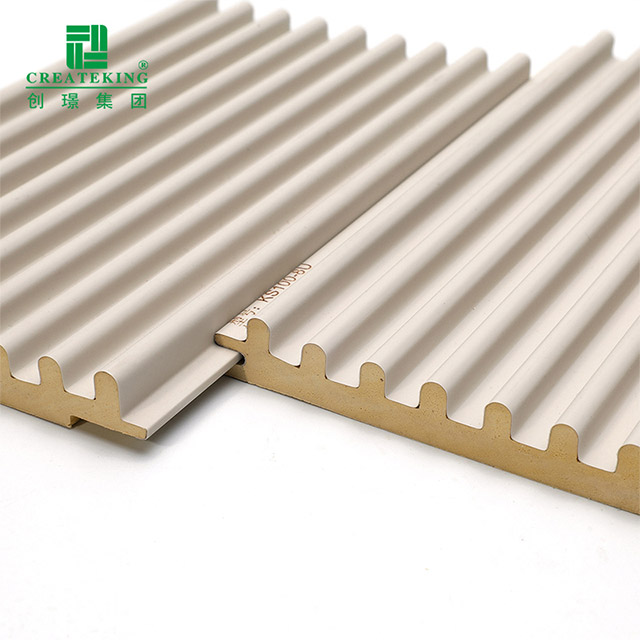 99,5 * 15 mm halbrunde, massiv geriffelte Wandpaneele