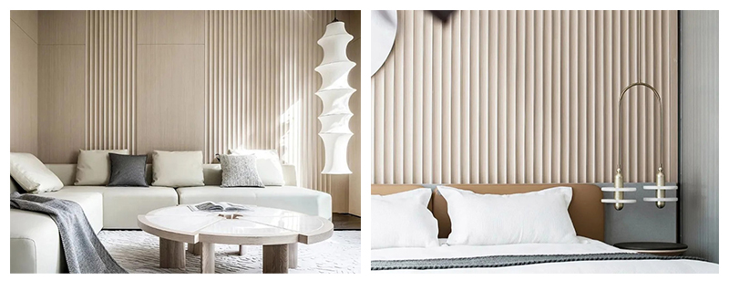 70 * 15 mm geriffeltes Innenbogen-Wandpaneel