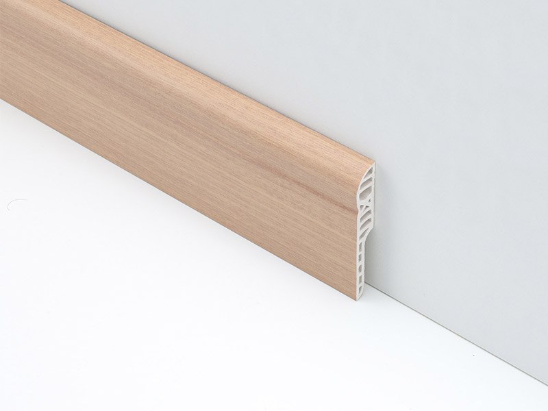 90*17mm PVC-Bleistift-Sockelleiste