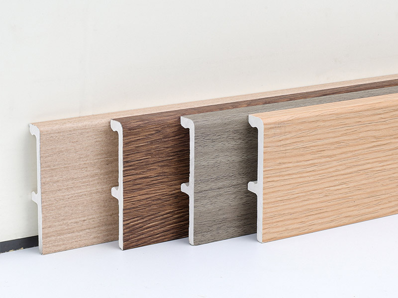 60 * 12 mm PVC-Sockelleisten zum Aufstecken
