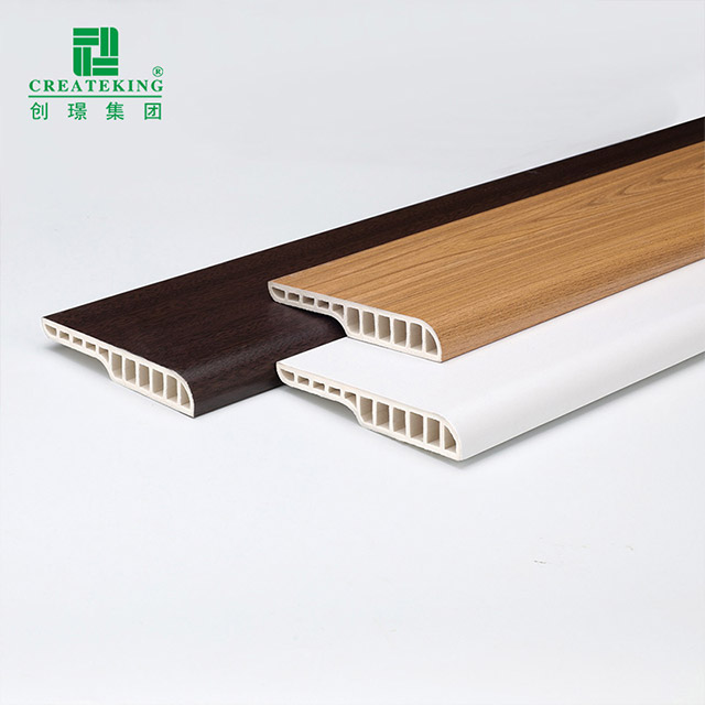 95*15mm PVC-Bleistift-Rundsockelleiste