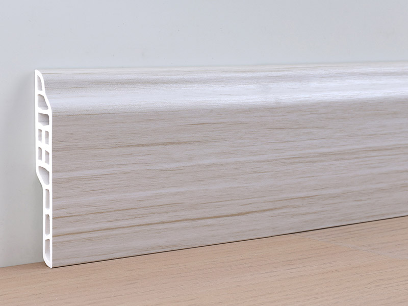 80 * 14 mm PVC-Lammzungen-Sockelleiste