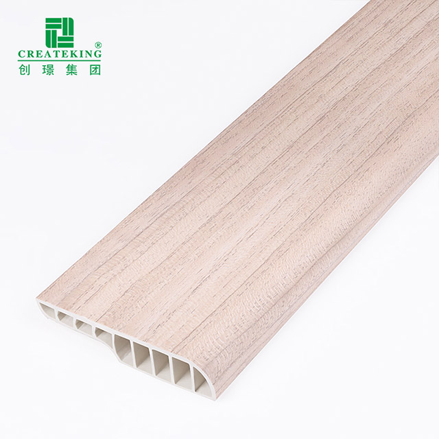 75 * 15 mm PVC-Bleistift-Sockelleiste