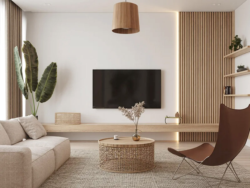 Lohnen sich Wandpaneele aus Holzlamellen?