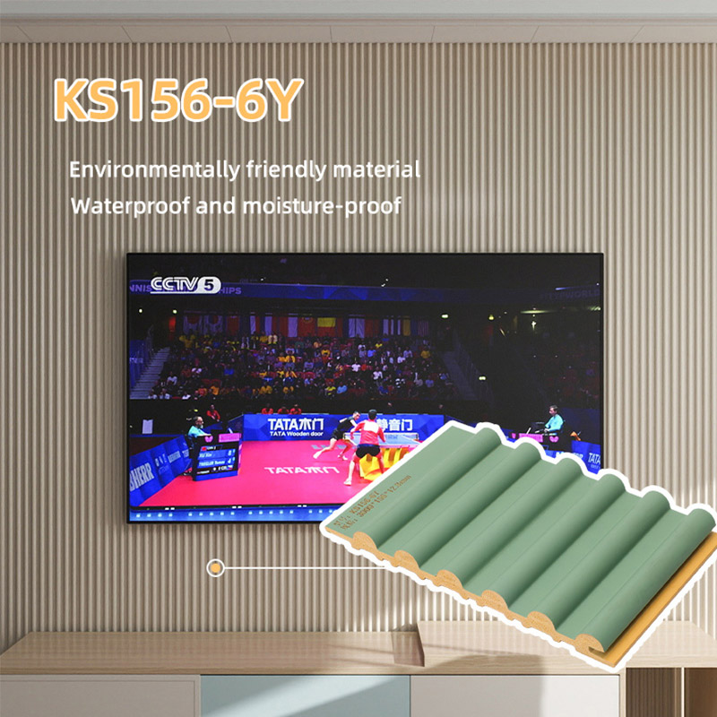 156*12,8 mm PVC-Au&szlig;enhalbrunde Massivwandplatte