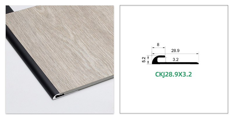 C-f&ouml;rmige Bodenkantenverkleidung