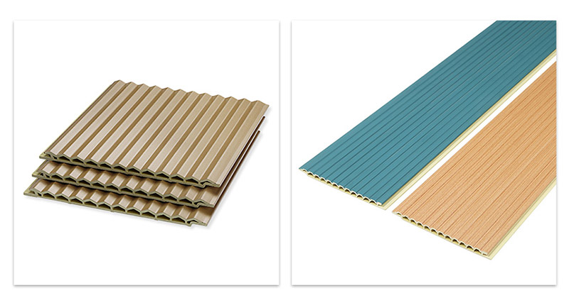 Hohlwandpaneele mit dreieckigen L&ouml;chern