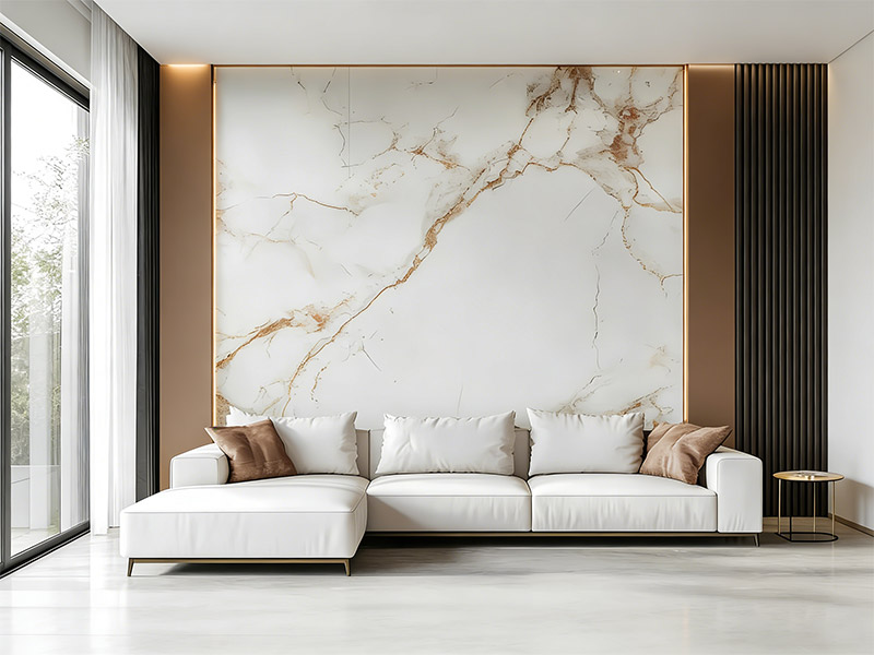 Carbon-Kristall-Wandpaneele