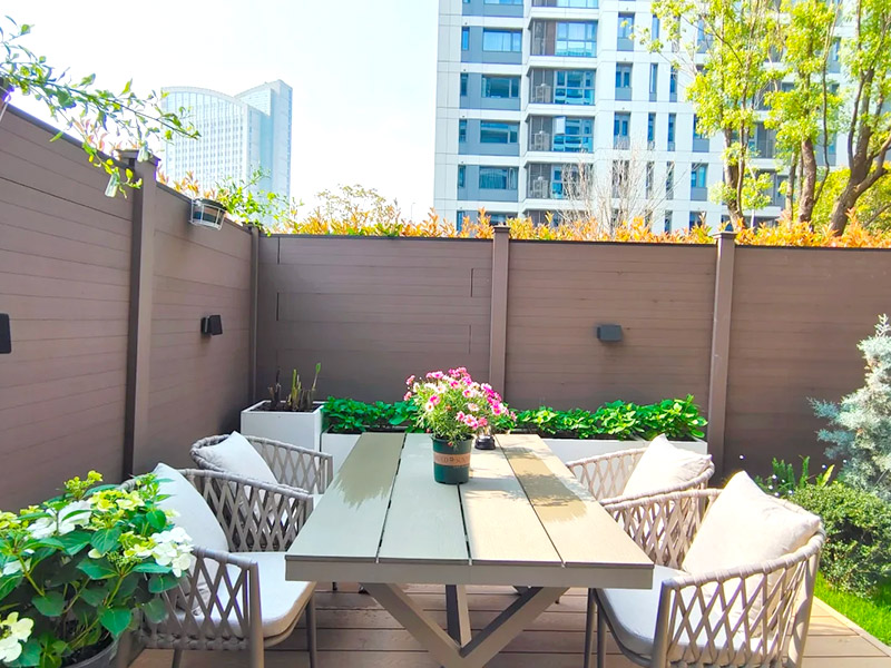 WPC-Platten f&uuml;r den Au&szlig;enbereich