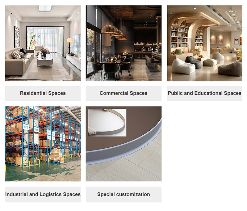 Sockelleiste aus massivem PVC zum Aufstecken