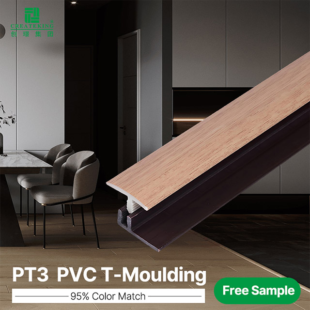 25 * 8 mm T-förmiger PVC-Bodenübergangsstreifen