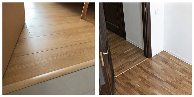 Schwellenstreifen oder Universal-&Uuml;bergangsstreifen