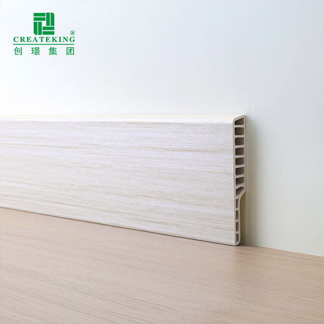 100 * 15 mm PVC-Sockelleiste