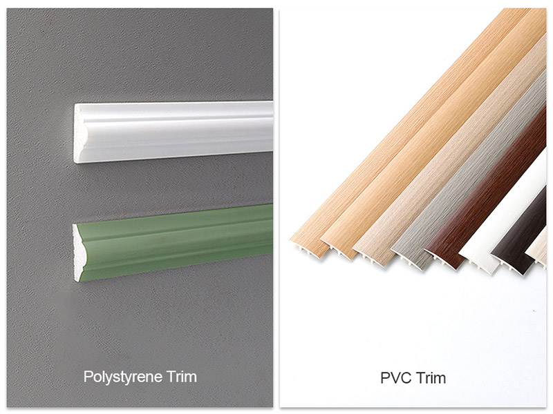 Was ist der Unterschied zwischen Polystyrol-Zierleisten und PVC-Zierleisten?